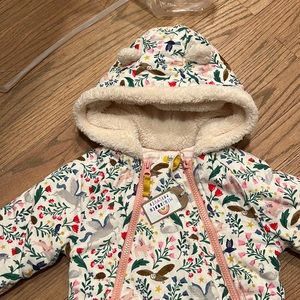 Mini Boden snowsuit size 2-3 woodland